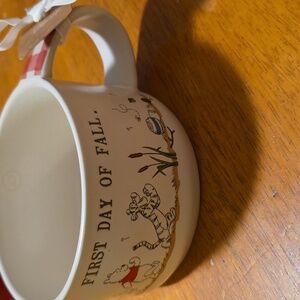 Rae Dunn Ceramic Soup Mug with Winnie The Poo Design